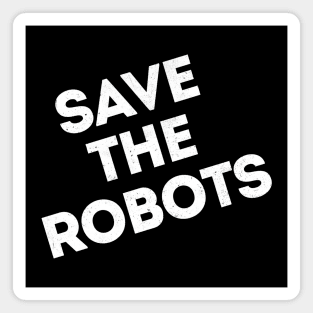 Save the Robots NYC dark Magnet